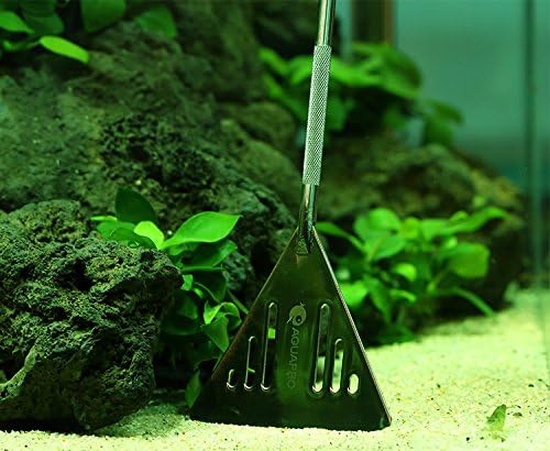 Stainless steel sand shovel scrape maintenance tool Aquapro 31cm length water plant tank ADA quality