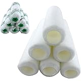 Magimate Paint Roller Covers 9" x 1/2" Naps and 4" x 1/2" Naps (6 pcs Each), Multi-Pack Large and Smaller Roller Refills for 