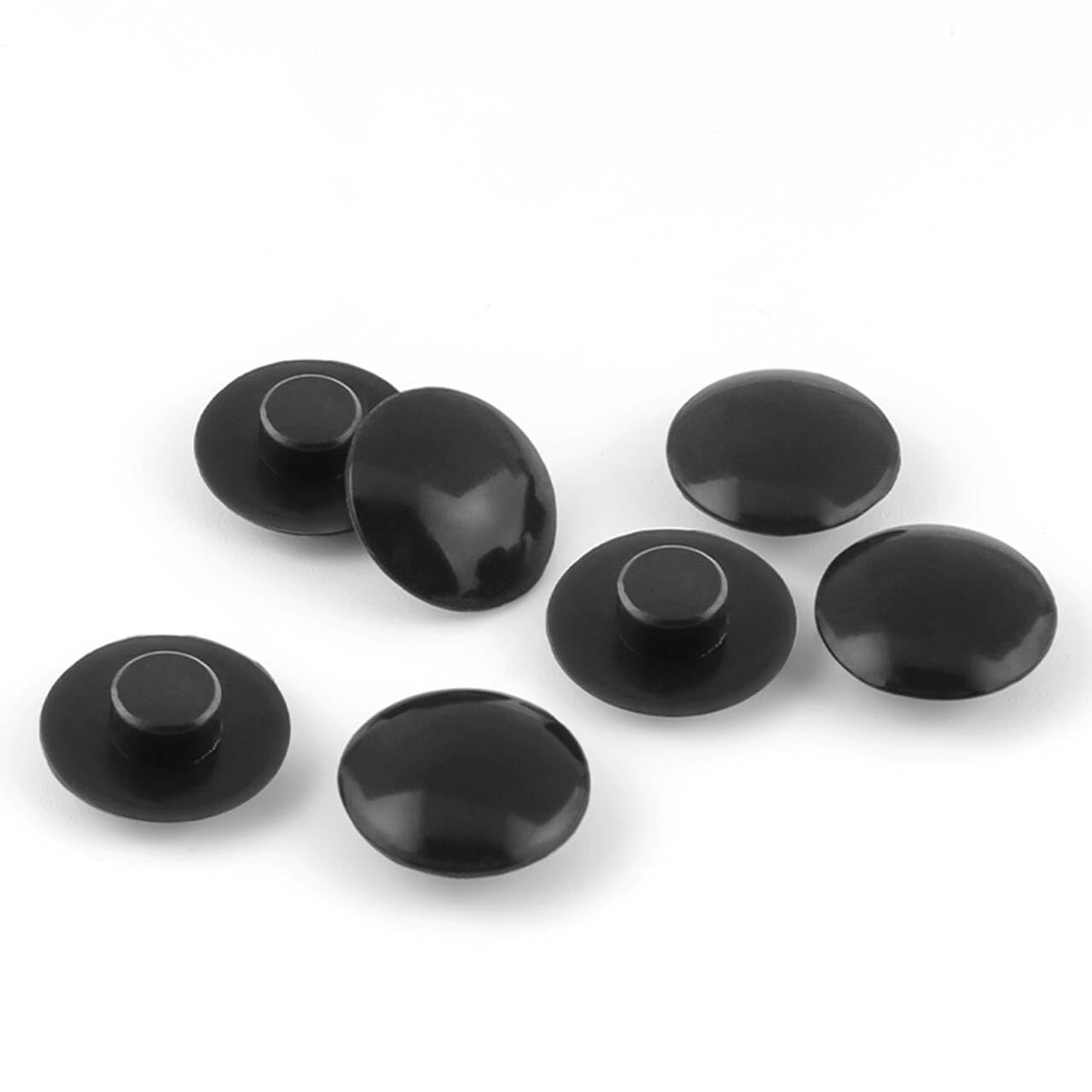 Sanmum 10 Pieces M6 Screw Bike Stem Top Cap Covers Rubber Front Fork Stem Top Caps Cycling Headset Stem Top Cap for Roadbike Mountain Bike