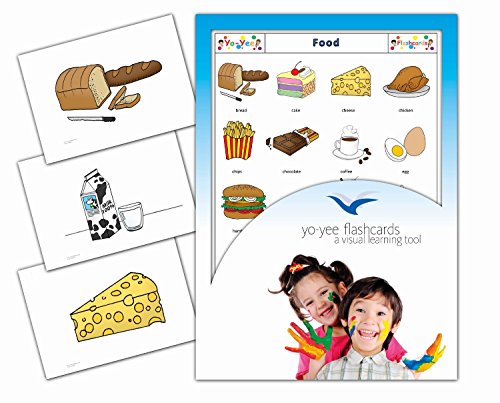 Food and Drinks Flashcards for Language Development - Picture Cards