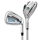 Adams Blue Hybrid Iron Set Womens
