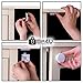 Mybsafety Baby Safety Magnetic Cabinet Locks, No Tools or Screws Needed(8 Locks ,2 Keys)