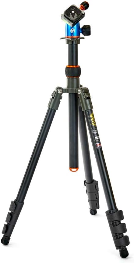3 Legged Thing Punks Patti Magnesium Alloy Flip Lock Tripod - Adjustable, Multi-use Camera Tripod for Everyday Photography (PATTI)