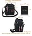 Canvas Crossbody Messager Bag Satchel Handbag Pouch Outdoor Sports Casual Sling Bag Travel Everyday Bag with Adjustable Shoulder Strap Simple Style Pack Phone Holster Carrying Case for Iphone 7 Plus