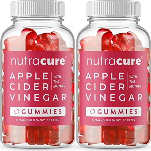 2PackNutracureAppleCiderVinegarGummiesforWeightLossDetox