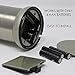 Automatic Soap Dispenser - Brushed Stainless Steel Jar for Kitchen, Bath, Restroom, Laundry; Best for Liquid Dish, Hand Soaps, Sanitizer, Lotion -No Pump Water Resistant bottle from Nexon Choice 300ml