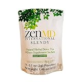 ZEN SLENDY Flat Tummy Weight Loss Tea - 14 Days Natural Healthy Herbal Detox & Colon Cleanse for Slimming and Lose Belly Fat