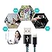 iPhone Charger, 3-Pack 6Ft Mingu, Nylon Braided Cord Lightning Cable to USB Charging Cable for iPhone 7 7 Plus 6s 6 5s 5c 5 SE, iPad Pro, Air, iPad mini 4 3 2, iPod Nano/Touch - Green & Black
