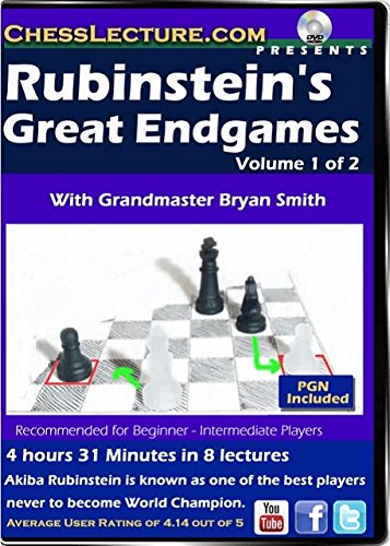 Rubinstein’s Great Endgames - 2 DVDs - Chess Lecture - Volume 137