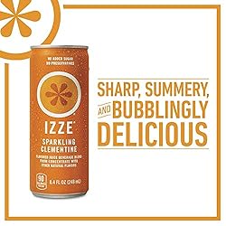 IZZE Sparkling Juice, Clementine, 8.4 fl oz