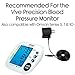 Vive Precision AC Adapter - Power Supply for Blood Pressure Monitor Models - 100-250V BP Compatible - DC 6V BPM Battery Charger - 6 feet Power Source Universal Converter - Extra Long 6 Foot Cord Plug