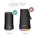 co2CREA Hard Travel Case Replacement for Anker Soundcore Flare Portable Bluetooth 360° Speaker (Black Case for Anker Soundcore Flare)