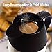 Coffee Carafe Thermal Insulated |Large 12 Cup 68 Ounce 2 Liter Capacity | Stainless Steel with Double Wall Vacuum Insulation | Keep Drinks Hot or Cold | Brush and Cloth Included by Brijo