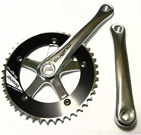 SuginoRd2 44X170Mm 1/8" Messenger Crankset Silver/Black