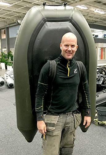 Greatwhite IF170 - Fischerboot mit Aufblasbarem Bauch für Fischer, Tragbar und Leicht, zum Mitnehmen auf dem Rücken…