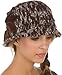 Sakkas Womens Wool Blend Foldable Cloche Bucket Winter Hat with Velvet Flower Accent