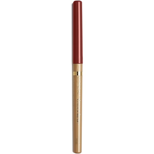 L’OREAL PARIS COLOUR RICHE LIP LINER PENCIL, CREAMY LIP LINER WITH OMEGA 3 AND VITAMIN E, 772 LASTING PLUM (DEEP REDDENED PLUM)