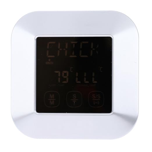 Albio Digital Stainless Steel Oven Cooking BBQ Touch Screen Food Meat Gauge