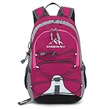 Childrens Backpack For school hiking camping Mini Small Backpack (Pink)