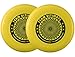 DA VINCI 2 Disc Set, Team Ultimate 175 Gram Flying Sport Disc (Lemon)