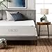 LUCID 14 Inch Memory Foam Bed Mattress Conventional, King, Medium