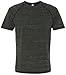 Yoga Clothing For You Men's Charcoal Heather Tri-blend Tee Shirt
