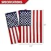Anley Double Sided Premium Garden Flag, US National Garden Flag - American United States July 4th Independence Day Patriotic Decorative Yard Flags - Weather Resistant & Double Stitched - 18 x 12.5 Inch