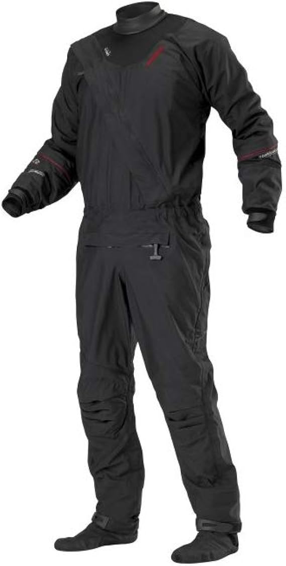 Stohlquist Ez Drysuit (Black, XSmall) Amazon.co.uk Clothing