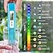 Lambow Digital Meter 0.01 High Accuracy Quality 0-14 Measurement Range for Household Drinking, Pool and Aquarium Water PH Tester Design with ATC, Blue