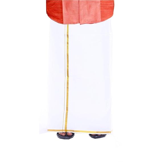 cotton Men's Cotton Pocket Dhoti