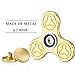 EDC Hand Spinner Fidget Toy, High Speed Fidget Spinner Toys for Relieving ADHD, Anxiety, Stress and Boredom (Color Golden)