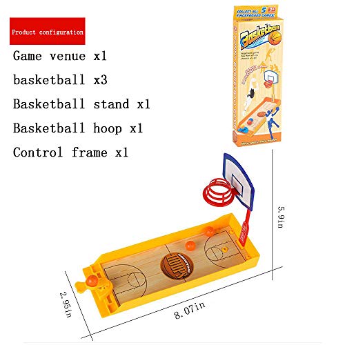 Suitable for Boys and Girls Over 3 Years Old, Children's Educational Interactive Desktop Toys Finger Football Basketball Golf Hockey Fans Your Finger Sports Toys [4 Pieces] - Thumbnail 2