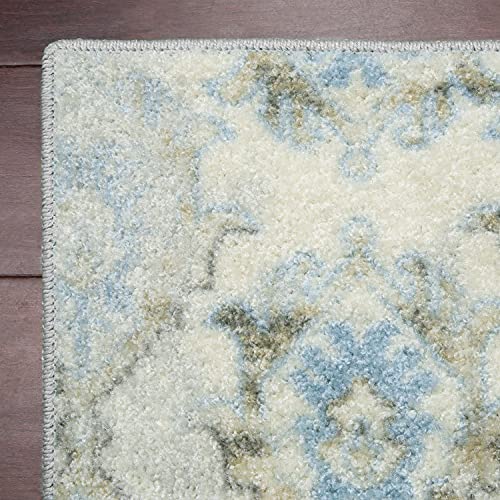 Maples Rugs Vintage Patchwork Distressed 2'6 x 3'10 Non Skid Washable