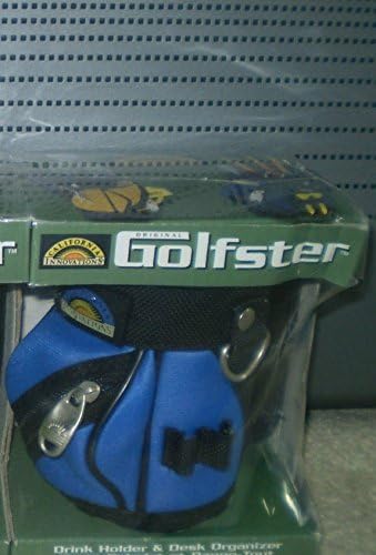 Original Golfster ~ NIB ~ Drink Holder and Desk Organizer Blue