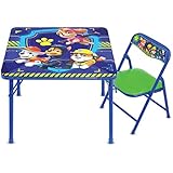 Paw Patrol Junior Table & Chair Set, Folding Table & Padded Chair