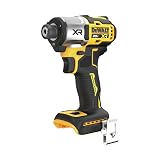 DEWALT 20V MAX XR Impact Driver, 1/4 Inch High Torque Brushless 3 Speed Premium Cordless with LED Light, Extended Runtime, Tool Only (DCF845B)