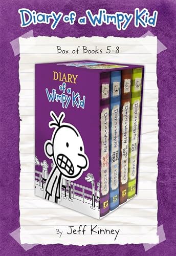 Diary of a Wimpy Kid Box of Books 15-17: Deep End, Big Shot, and
