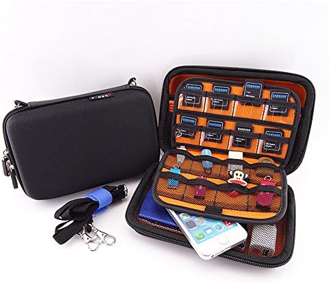 Netral Waterproof 3DS Case with Mesh Pocket, Zip and Carry Strap for 3DS XL / 3DS / 3DS LL Console
