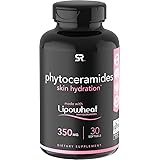 Phytoceramides 350mg Made with Clinically Proven Lipowheat® | Plant Derived and GMO Free with No Fillers or Synthetic Vitamin