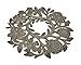 It's Cactus Fall Floral Home Decor, Indoor Outdoor Wall Hanging Plaques, Handmade, Fair Trade 14 x 14 Inches, Wreath