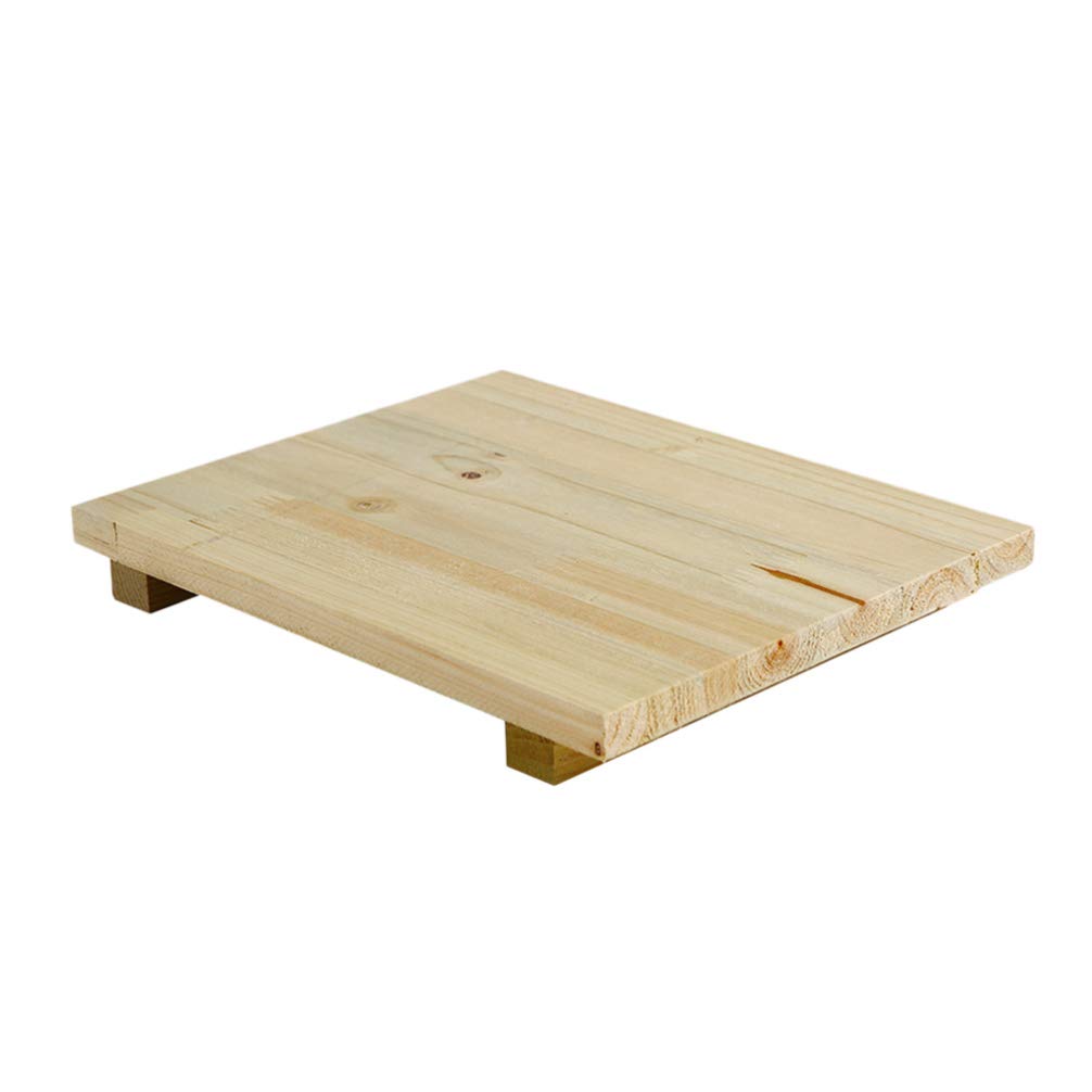 Milisten Wood Clay Board Wooden Mat Board Mud Board Professional Ceramic Tools Manual Accessories Art Pad Board for Shaping Tools 24X30CM