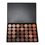 Sunsent 35 Colors Nature Glow Eyeshadow Make up Waterproof Palette