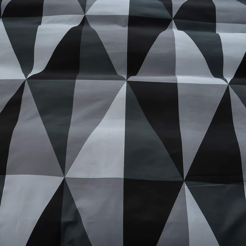 MH MYLUNE HOME Duvet Cover 3 Pieces Set - Ultra Soft Double Brushed Printed Microfiber Comforter Cover with 2 Pillow Case