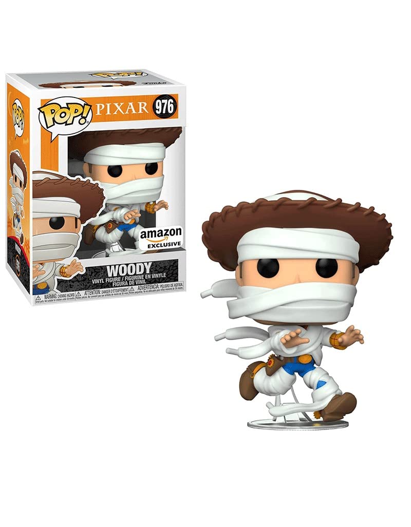 Funko 50126 Pop! Disney: Pixar - Woody (Dressed as Mummy Halloween Exclusive) #976