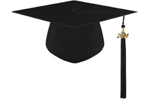 Kindergarten Graduation Cap Matte Draduation Hat with Tassel 2026 Year Charm for Preschool Kids Toddler