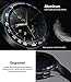 Ringke Bezel Styling for Galaxy Watch 42mm / Gear Sport Bezel Ring Adhesive Cover Anti Scratch Aluminum Protection Tachymeter [Aluminium] for Galaxy Watch Accessory GW-42-09