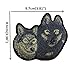 13pcs Assorted Lion Tiger Leopard Wolf Deer Eagle Embroidered Safri Animal Patches Sew Iron on Applique Badge (Assorted)