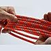 MUMAI Outdoor Climbing Rope with Hook,10M(32ft),20(64ft),30M(98ft),50M(164ft),Downhill Climbing Equipment,Rock Climbing Rope,Life-saving Rope,Fire-survival Rope,Rescue Equipment,Orange (10)
