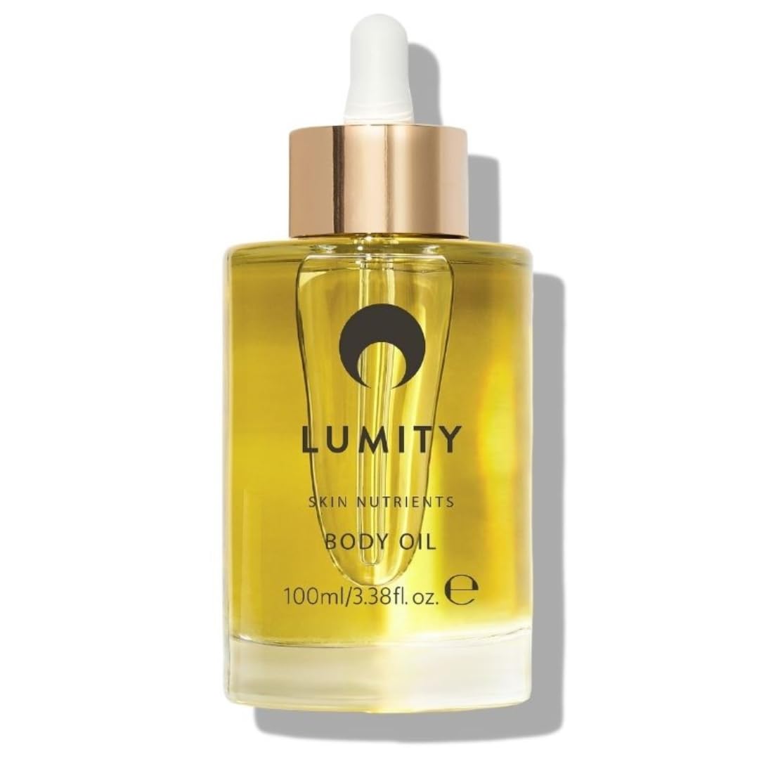 Lumity Skin Nutrients Body Oil 100ml - Hydrating & Nourishing Blend with 32 Natural Botanicals - Firms, Smooths & Boosts Radiance - Vegan, Cruelty-Free, For All Skin Types