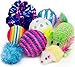 Friends Forever Kitten Toys Variety Pack - Cat Toys Set Including Cat Fishing Pole, Catnip Pillow & Lot More, Cute Kitty Toys for Cats 20 Pieces